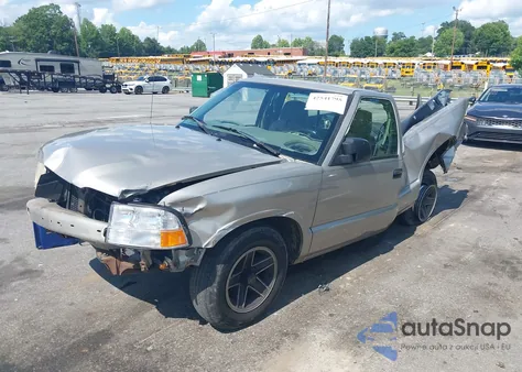 1998 Isuzu Hombre S из США, поврежденный, VIN 1GGCS1446W8668047